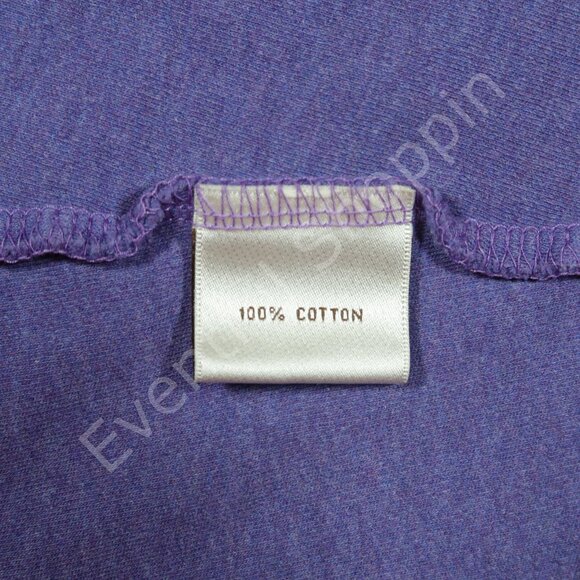Peter Millar Great Waters Reynolds Lake Oconee Pullover Mens XL Purple Cotton - Picture 6 of 7